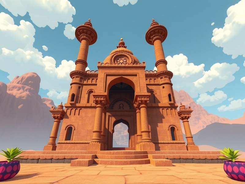 Mystic Ruins Journey VR gameplay in Indian ruins